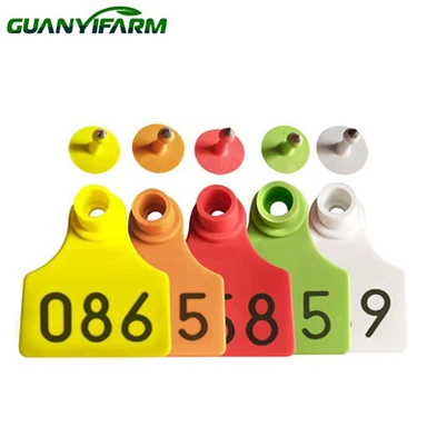 Etiquetes d'orella de porc personalitzades de TPU